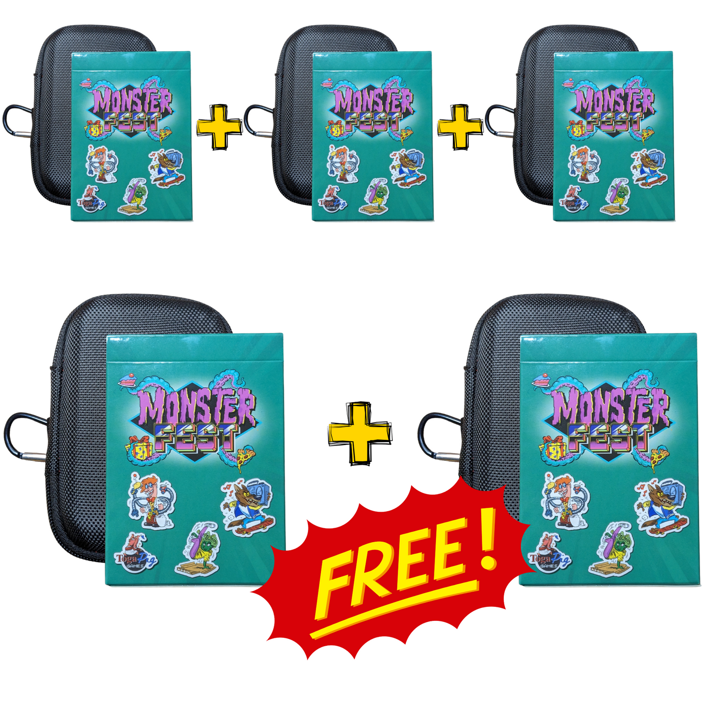Monster Fest with Free Travel Case | Free Shipping